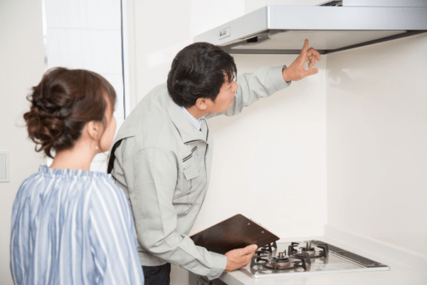 レンジフードの吸い込みが悪い