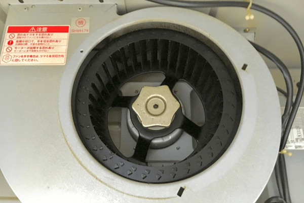 換気、吸い込みが弱い